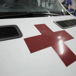 Грузовик протаранил полицейскую машину на МКАД, есть пострадавшие
