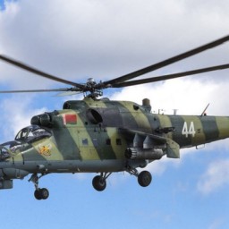 Вертолет Ми-24 совершил вынужденную посадку в Белоруссии