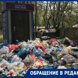 Ростовчане устроили свалку возле мемориала павшим бойцам в Кумженской роще