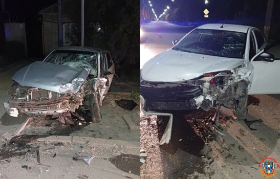 В Таганроге водители двух легковушек пострадали в ДТП
