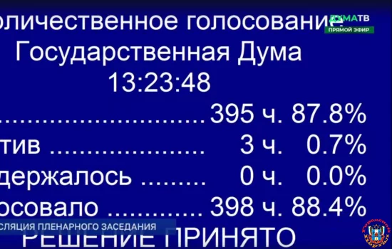 Госдума РФ в первом чтении приняла законопроект о конфискации имущества за фейки об армии