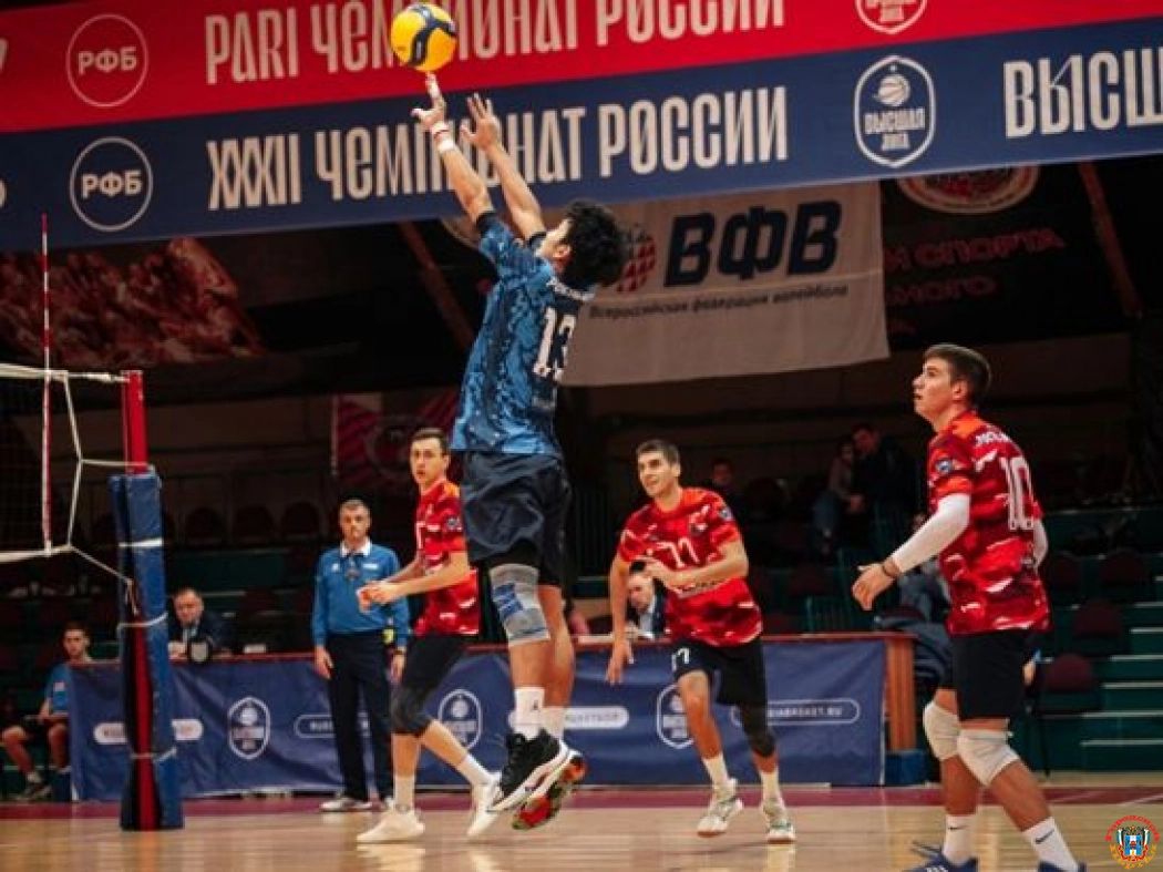 Ростовские волейболисты два раза взяли верх над оппонентом из Краснодара
