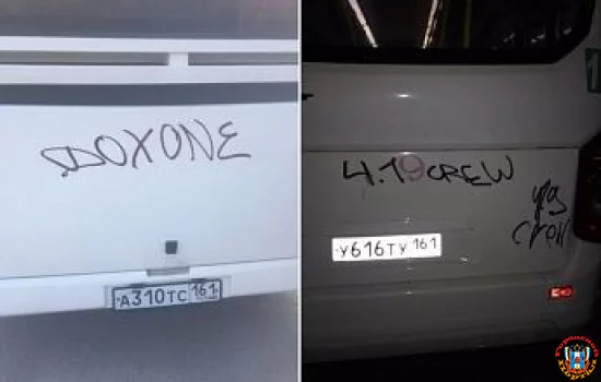 В Ростове разыскивают транспортных вандалов