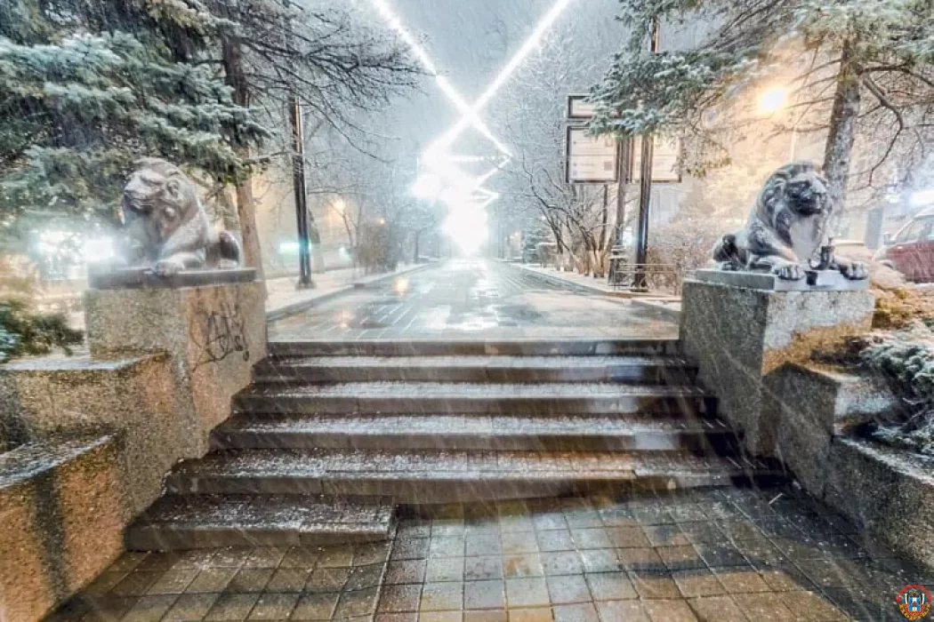 В Ростовской области 6 декабря ожидается мокрый снег