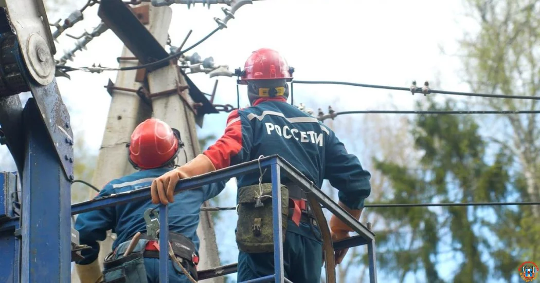 После беспилотной атаки, энергетики восстановили электроснабжение в Ростове