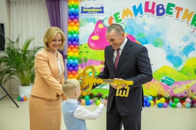 Детский сад-ясли на 300 мест возвели в Ставрополе в рекордно короткие сроки