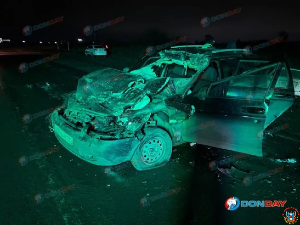 В Ростовской области водитель легковушки насмерть разбился в ДТП