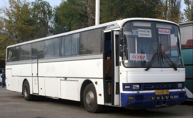 В Ростовской области отменены автобусные рейсы до Краснодарского края