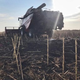 В Ростовской области комбайн подорвался на снаряде времен ВОВ