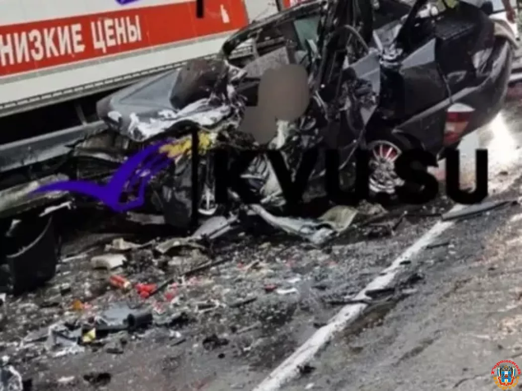 Два человека погибли в ДТП с грузовиком на трассе в Ростовской области
