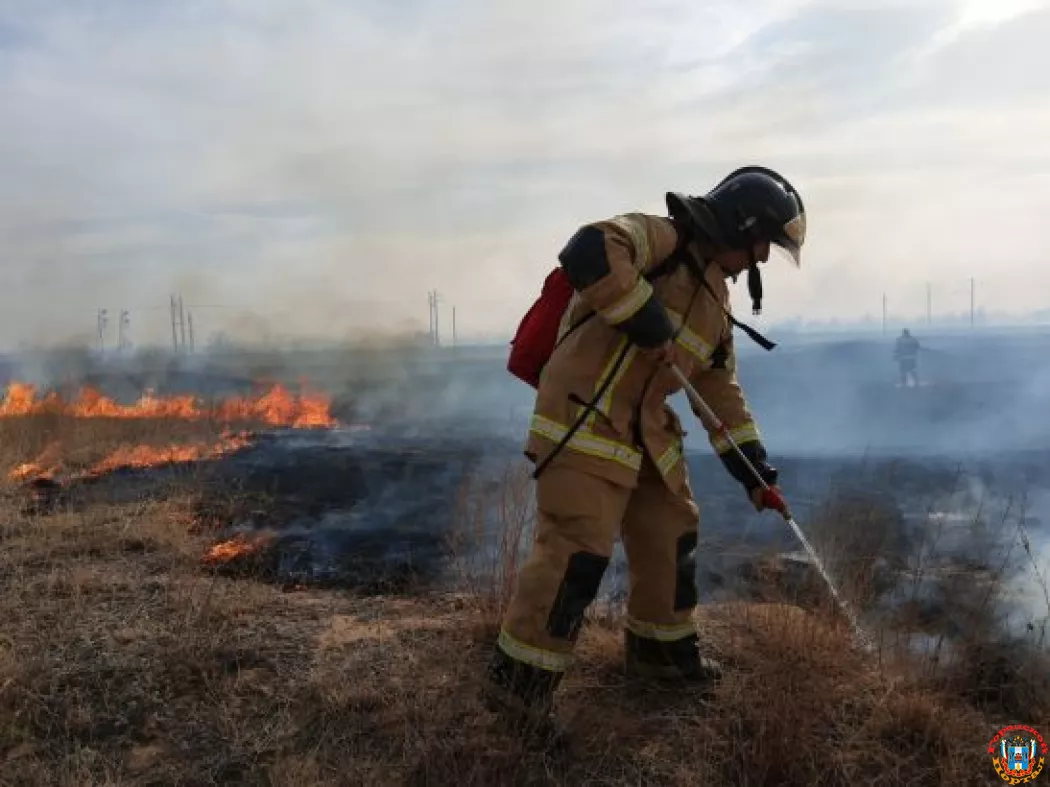 В Ростовской области объявили чрезвычайный класс пожароопасности