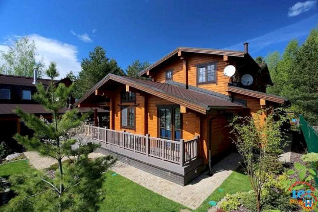 Коттедж из клееного бруса