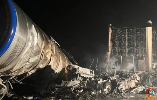 На Дону водитель фуры заживо сгорел в жутком ДТП