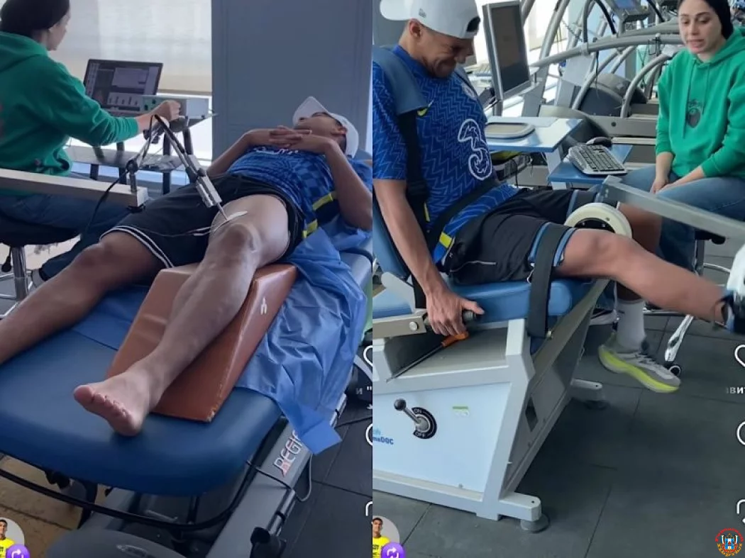 Уже больше года Египетский футболист ФК «Ростова» восстанавливается после травмы уже больше года