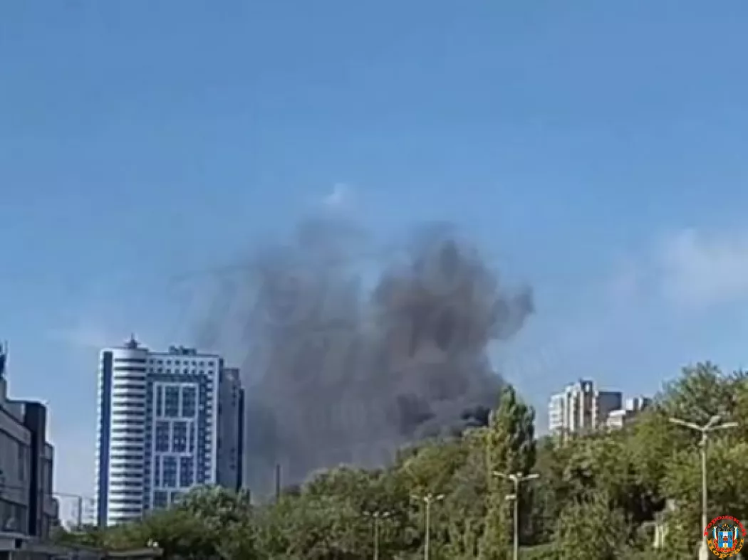 В Ростове произошел пожар в районе порта