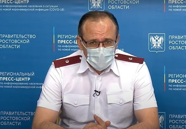 Главный санитарный врач Ростовской области признался, что боится коронавируса и обвинил бизнес в нарушениях