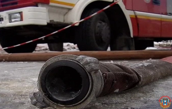 В центре Краснодара горит здание с отелем и рестораном