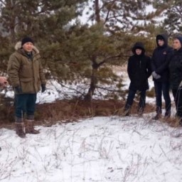 Дети в Бурятии учатся в лесу