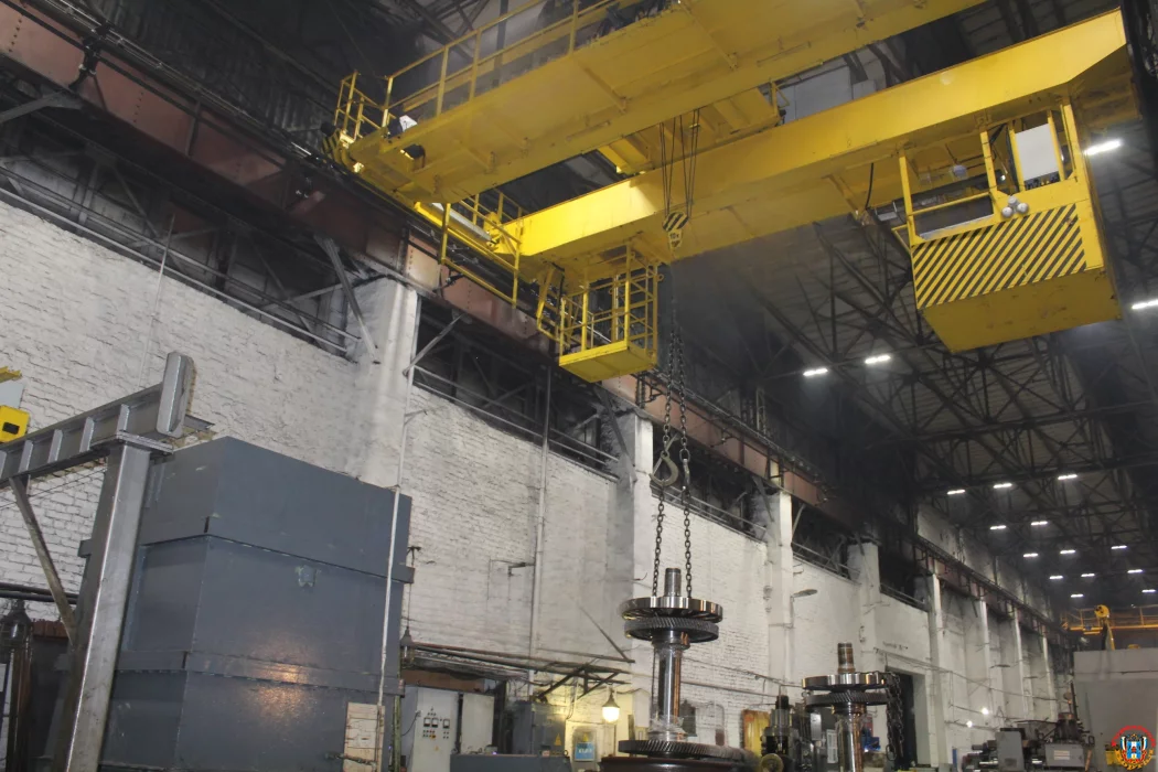 На Ростовском-на-Дону ЭРЗ введен в эксплуатацию новый мостовой кран