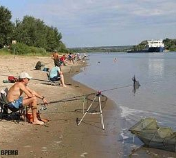 В хуторе Калинине прошли соревнования по летней рыбалке среди сотрудников НЭВЗ