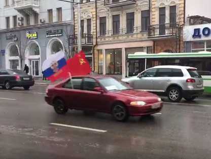 Военная техника проехала по улицам Ростова-на-Дону