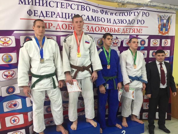 Александр Нужненков выиграл первенство Ростовской области по дзюдо
