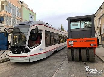 Трамваи по ростовской улице Станиславского обещают пустить в воскресенье
