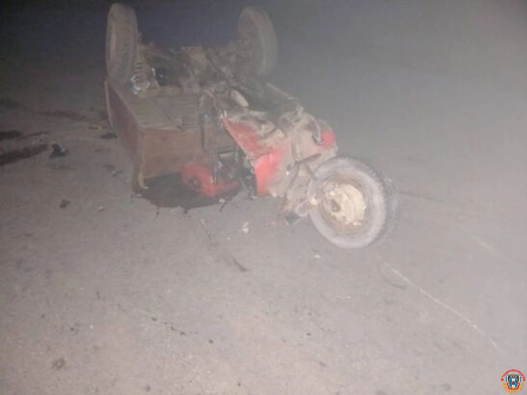 В Ростовской области в аварии с КамАЗом погиб 57-летний водитель мотороллера
