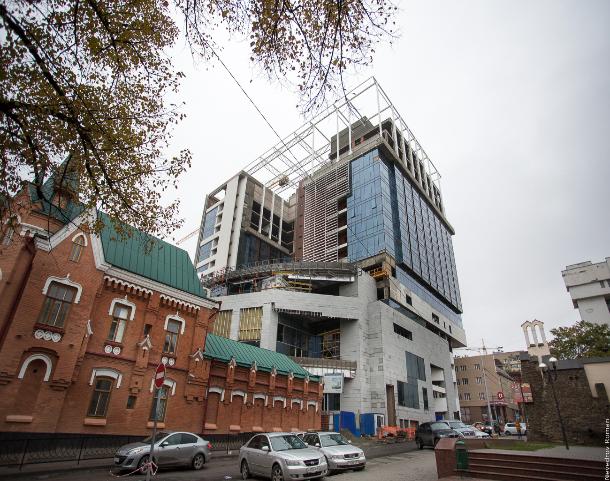Строительство отеля Hyatt в Ростове возобновится этой весной