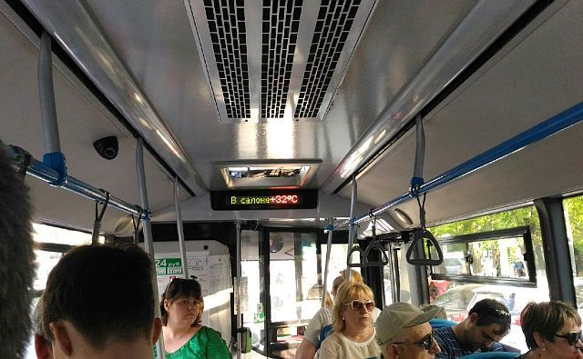 Ростовские транспортники пожаловались на регулярные поломки кондиционеров в автобусах