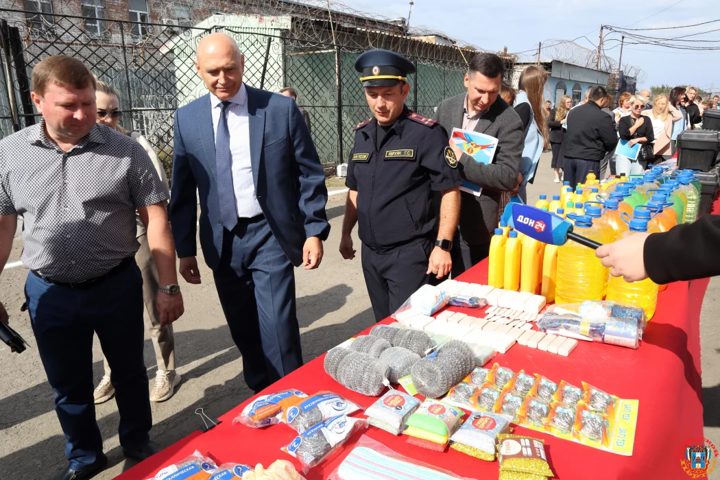 В ИК-14 ГУФСИН России по Ростовской области представили продукцию исправительных учреждений Ростовской области