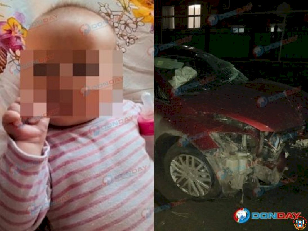 В Ростовской области в больнице скончалась пятимесячная девочка, пострадавшая в ДТП