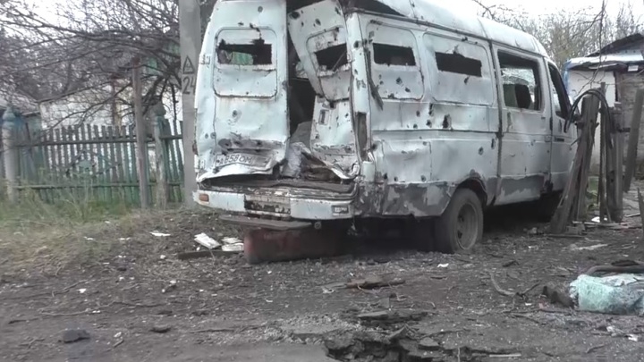 Украинская артиллерия провела новый обстрел Донецка