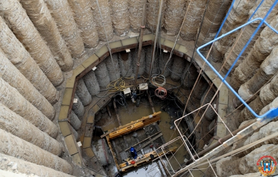 Работы по строительству канализационного коллектора № 62 в Ростове могут завершить раньше срока