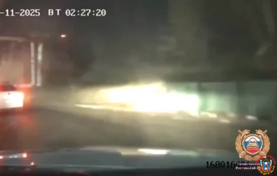 Водитель Hyundai Santa Fe пытался скрыться от инспекторов ГАИ в Шахтах