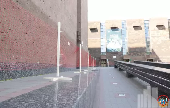 Временно приостановили ремонт ростовской библиотеки на Пушкинской