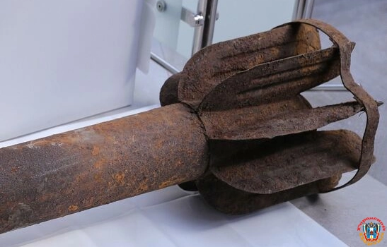 На одном из предприятий в Таганроге обнаружили снаряд времен ВОВ