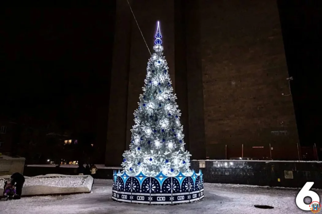 Определена лучшая новогодняя ель Ростова-на-Дону: итоги голосования