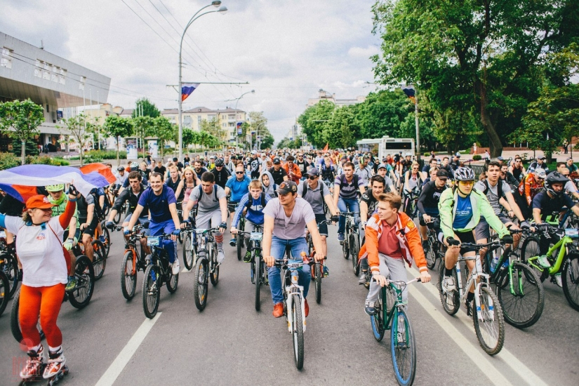 В Ростове из-за велопарада перекроют центральные улицы