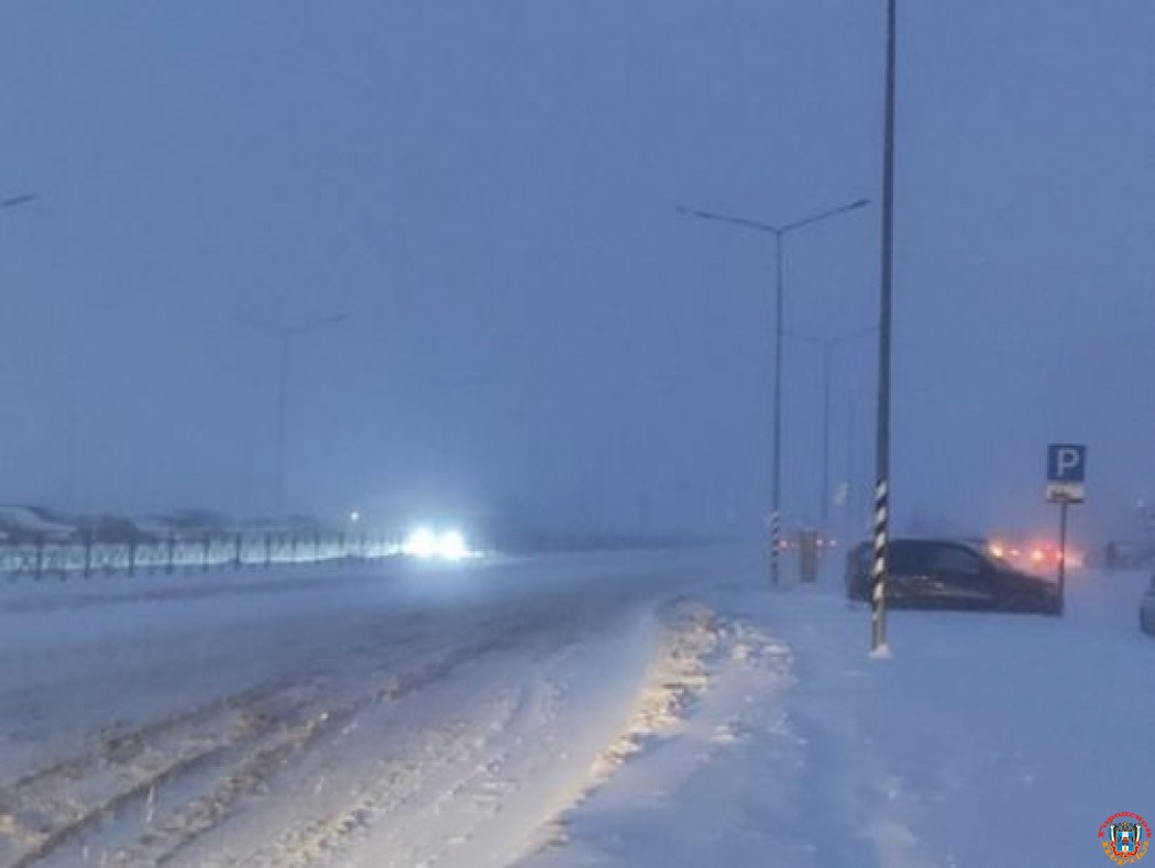 Ростов-на-Дону накрыл мощный снегопад