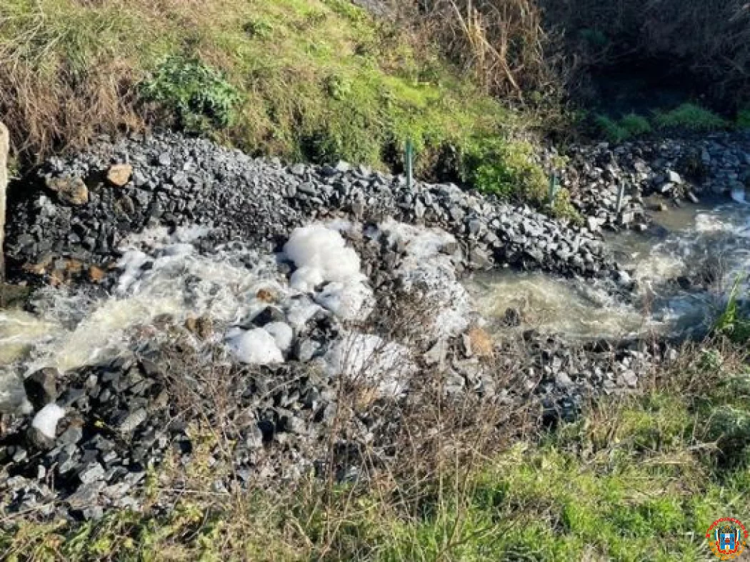 Специалисты Минприроды зафиксировали слив нечистот в реку Темерник