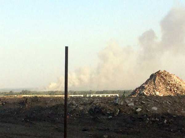 Крупный ландшафтный пожар неожиданно возник под Ростовом
