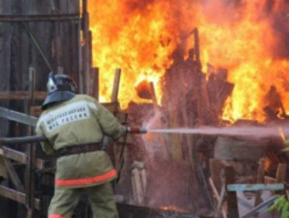 В страшном пожаре погибли двое жителей Ростовской области
