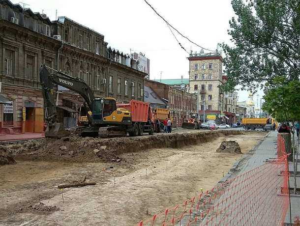 За затянувшийся ремонт улицы Станиславского ответит рублем подрядчик в Ростове
