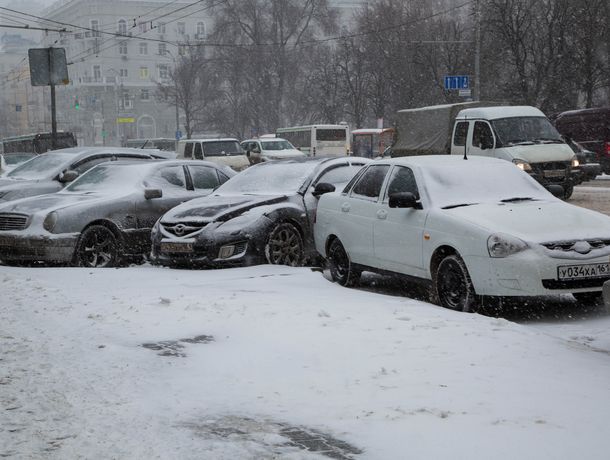 Зимние холода вернулись в Ростов