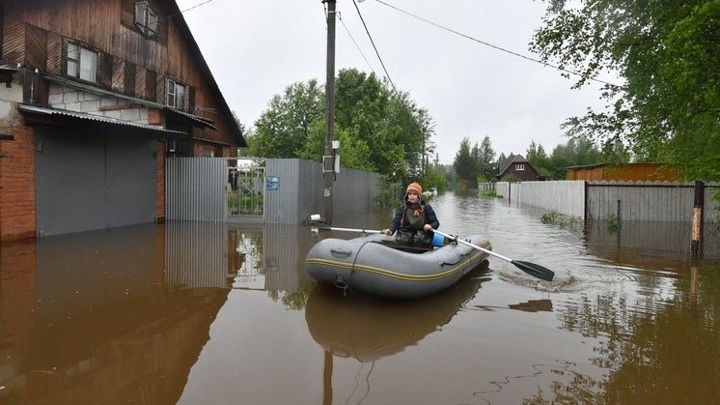 Новосибирские дачи может затопить из-за повышения уровня воды в Оби