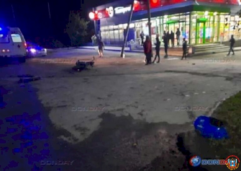 В Ростовской области водитель иномарки сбил мотоциклиста