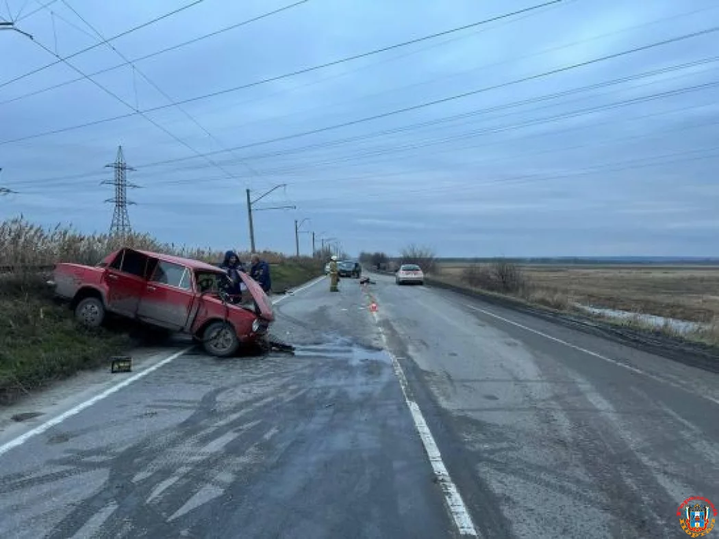 В ДТП под Новочеркасском пострадал водитель «Жигулей»