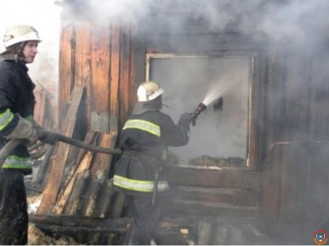 В Ростовской области при пожаре в летней кухне погиб пожилой мужчина