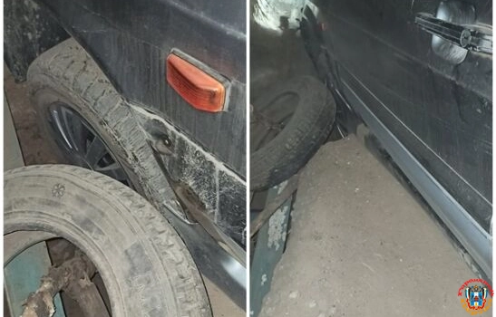 В Ростове в Кизитериновской балке водитель «четырнадцатой» провалился в огромную яму